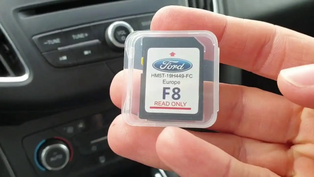 Ford Navigation SD Card Hack