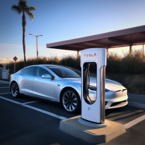 Tesla charging