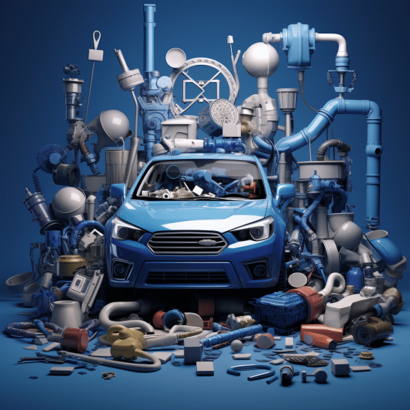 Subaru genuine parts