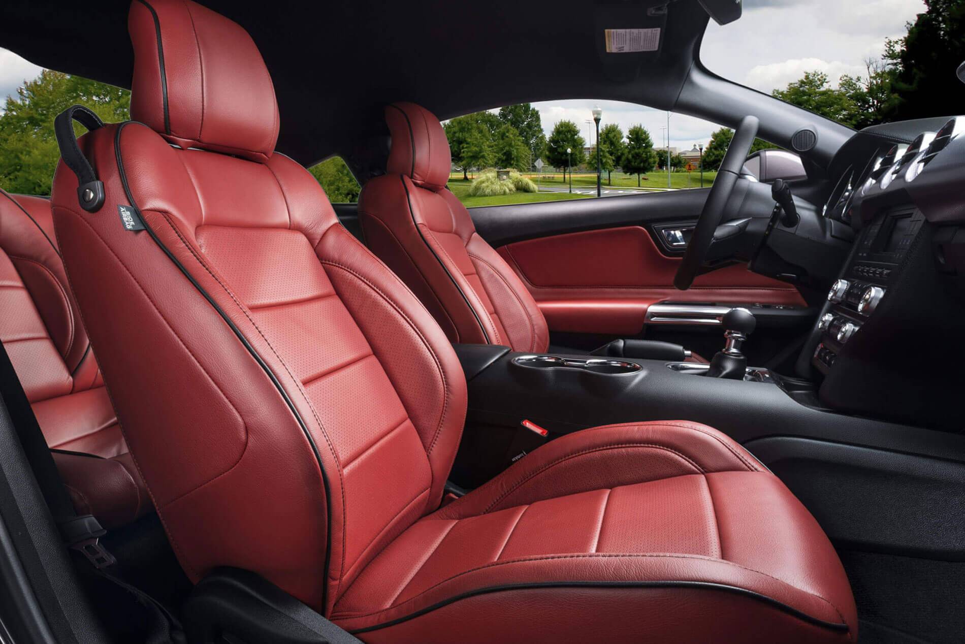 Is Red Leather Car Interior Tacky?