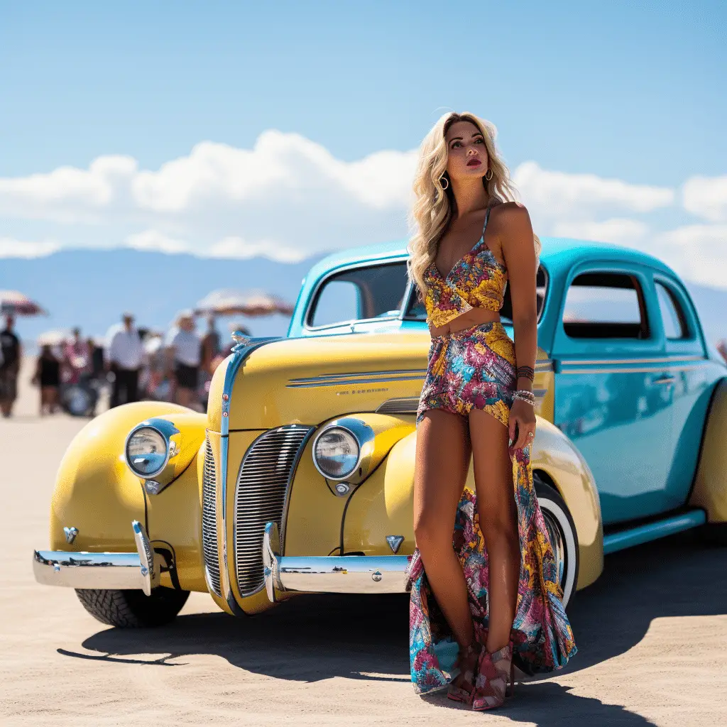Discover the Timeless Charm of Woman Classic Hot Rod Cars