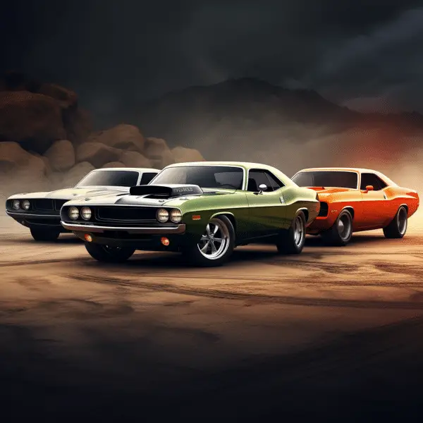 Dodge muscle cars
