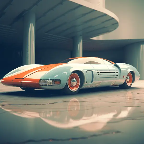 Retro Futuristic Cars