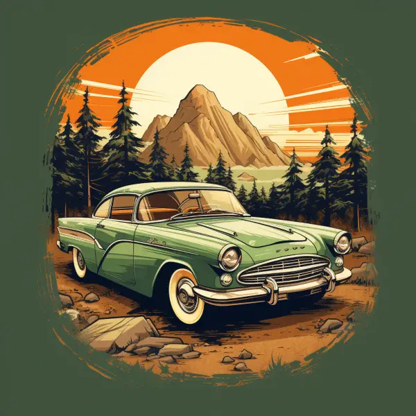 Vintage Car T-Shirts