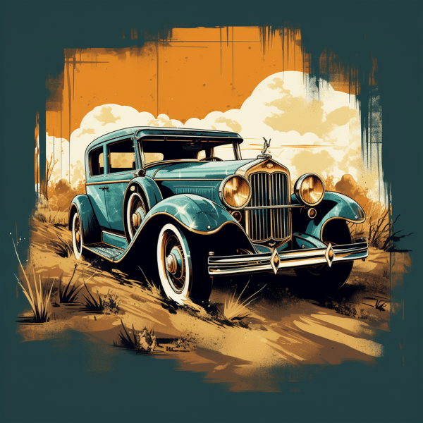 Vintage Car T-Shirts