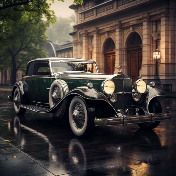 Vintage luxury cars