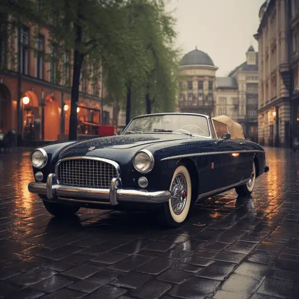 Vintage luxury cars