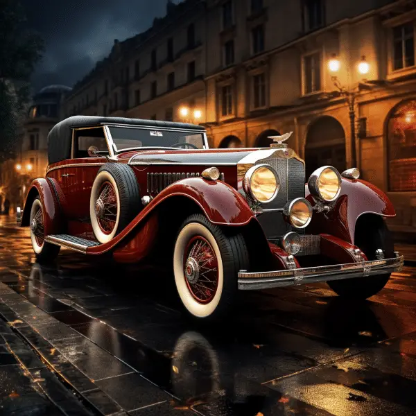 Vintage luxury cars