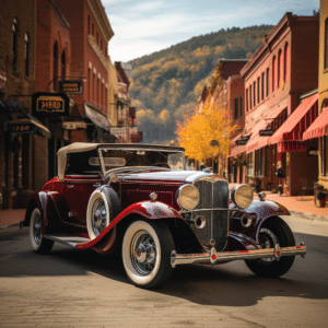 Antique cars in West Virginia