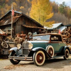 Antique cars in West Virginia