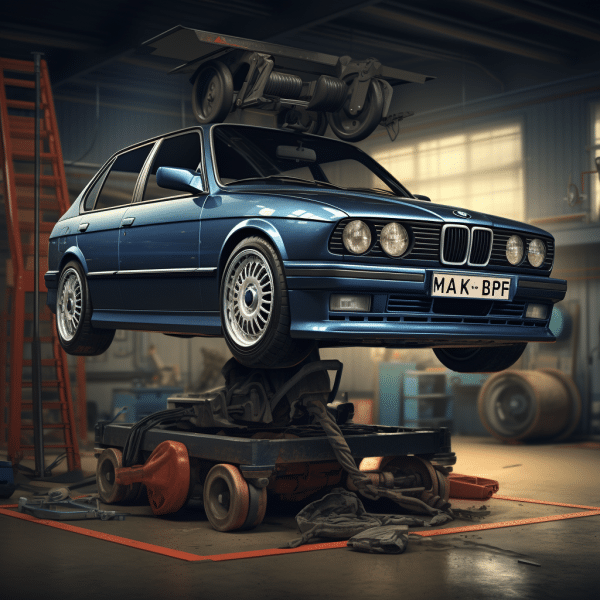 BMW car jack