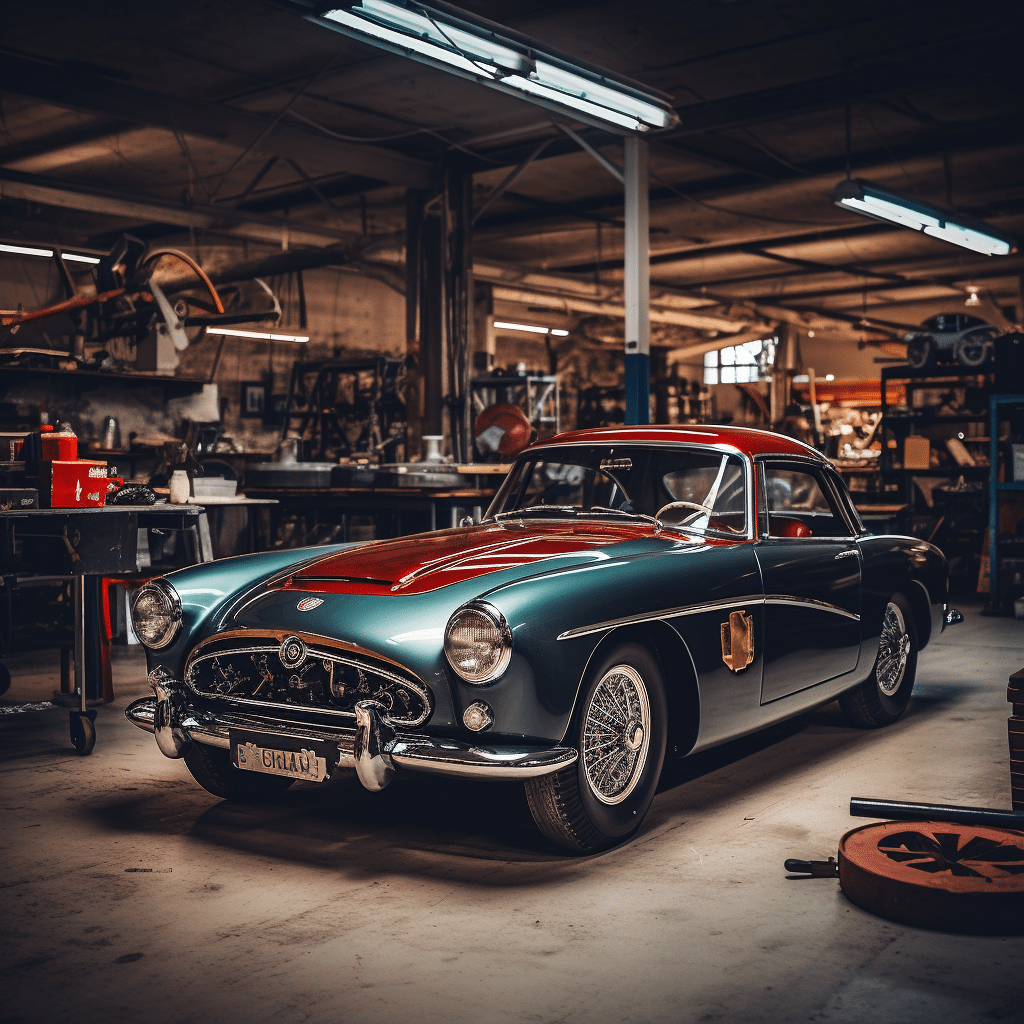 Classic car restoration