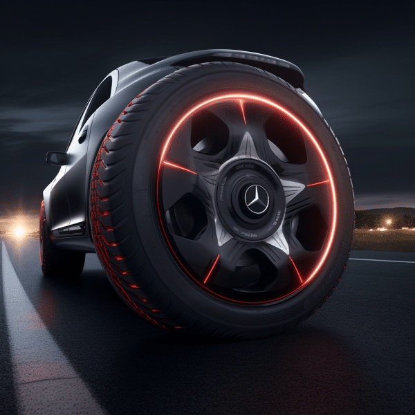 Mercedes spare tire