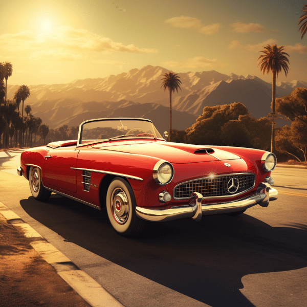 Popular vintage cars