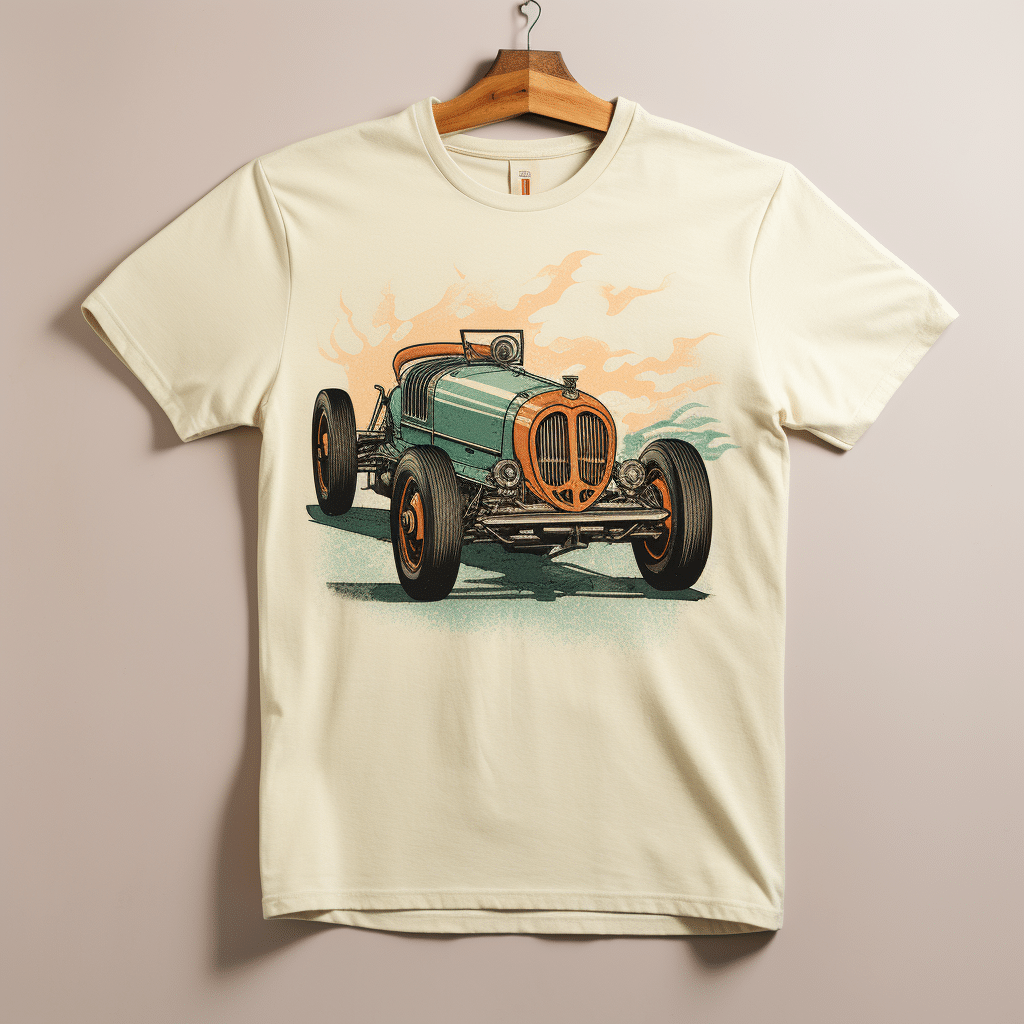 Best Vintage race car printed shirts