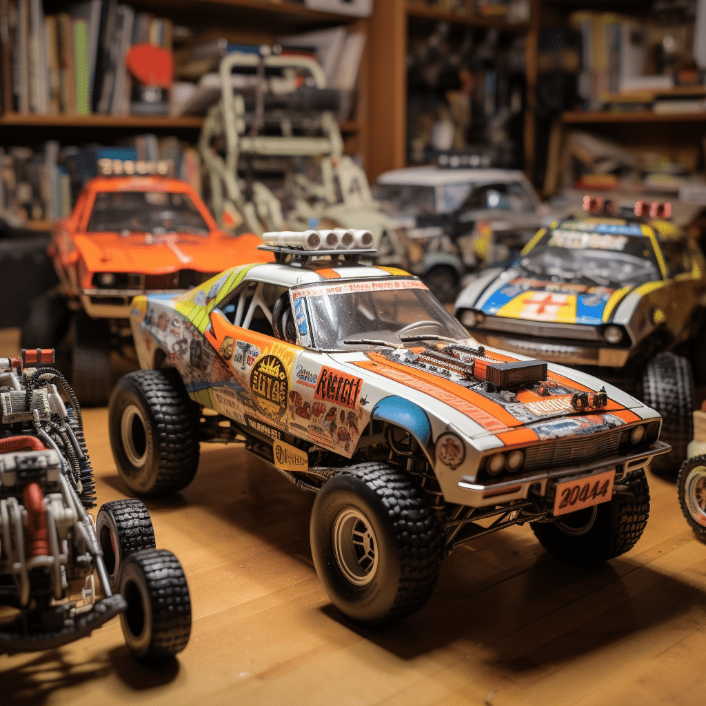 Vintage RC cars