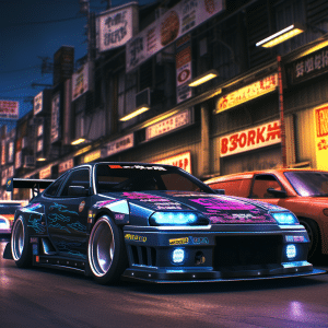 Tokyo Drift cars