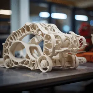 3D printed car parts