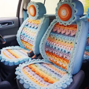 Crocheting car accessories