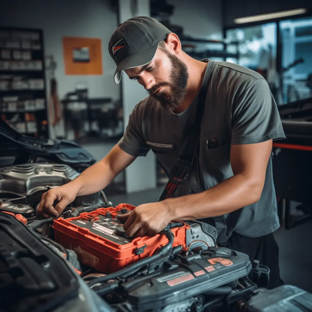 changing a car battery