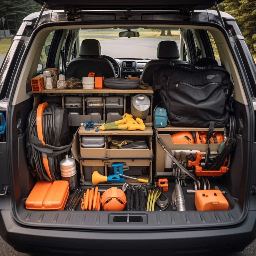 car trunk organization