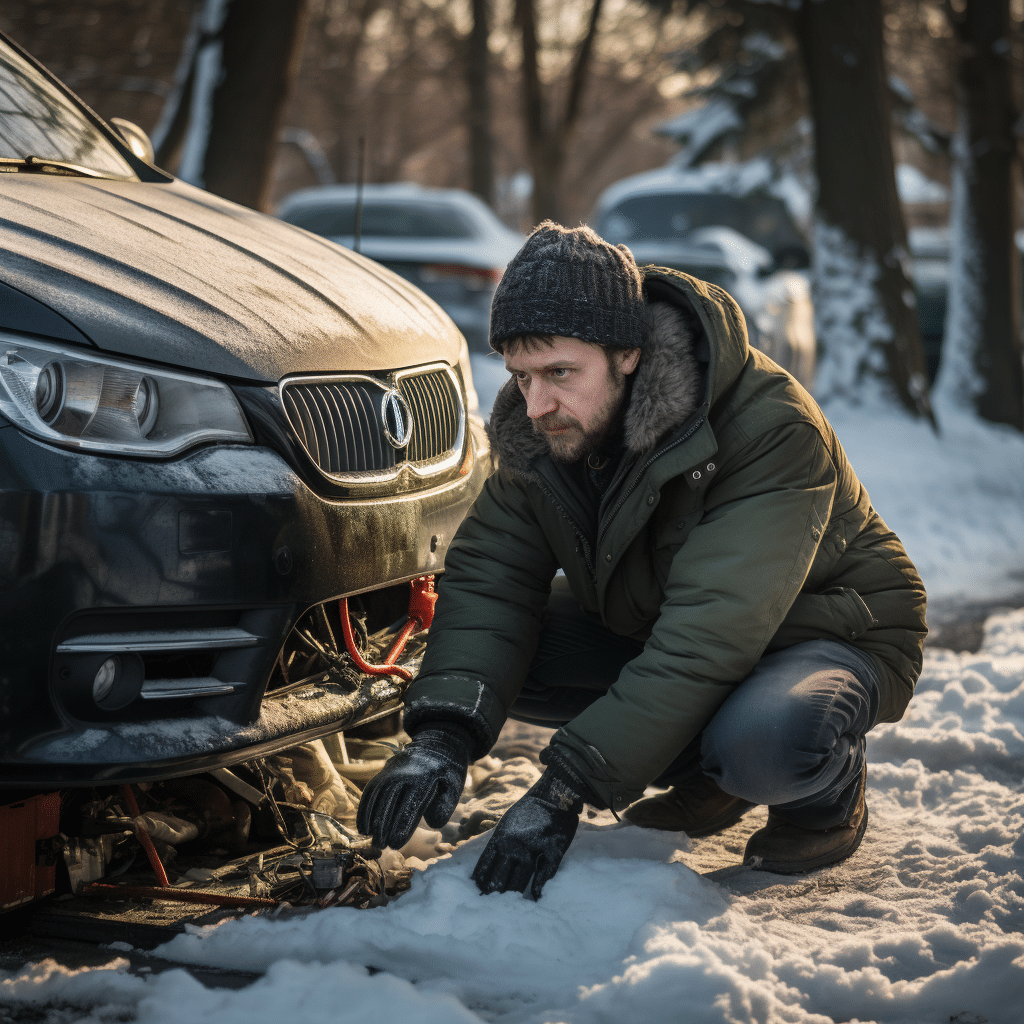 Car parts freezing