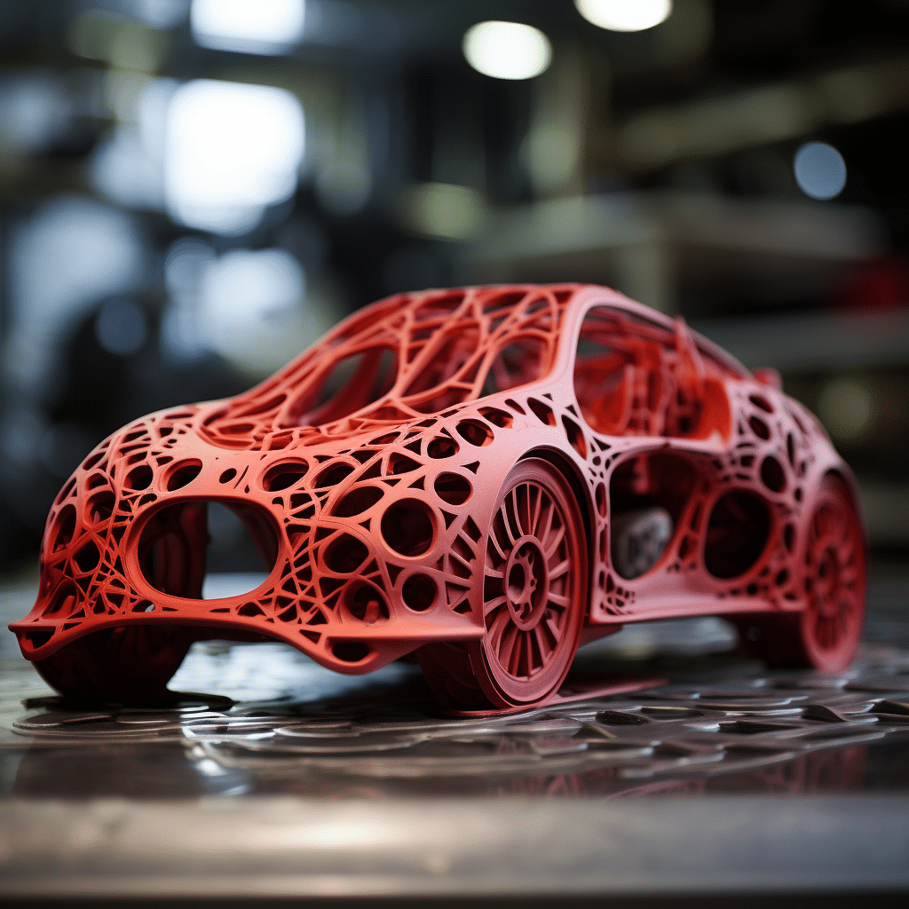 3D printing car parts