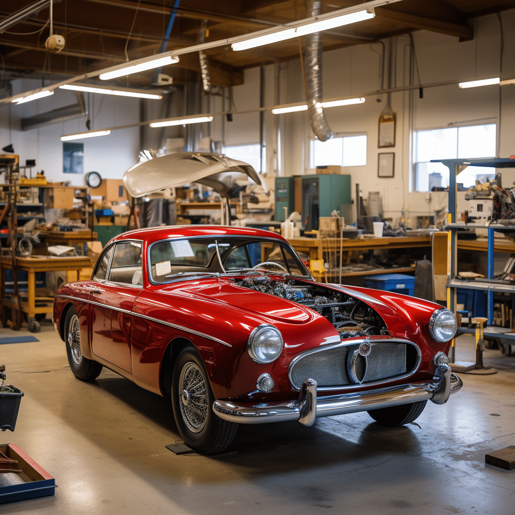 Classic Car Restoration Shop