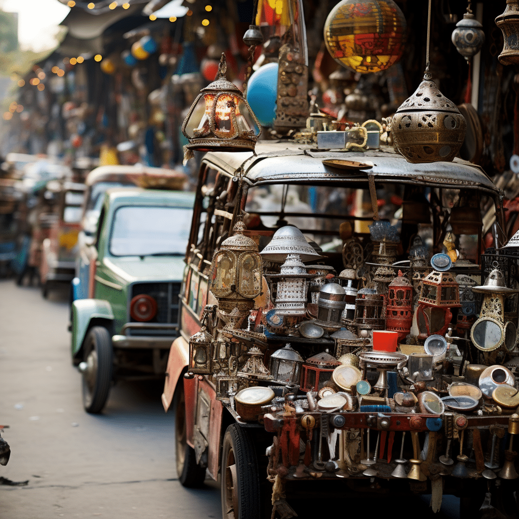 Delhi's car accessories market