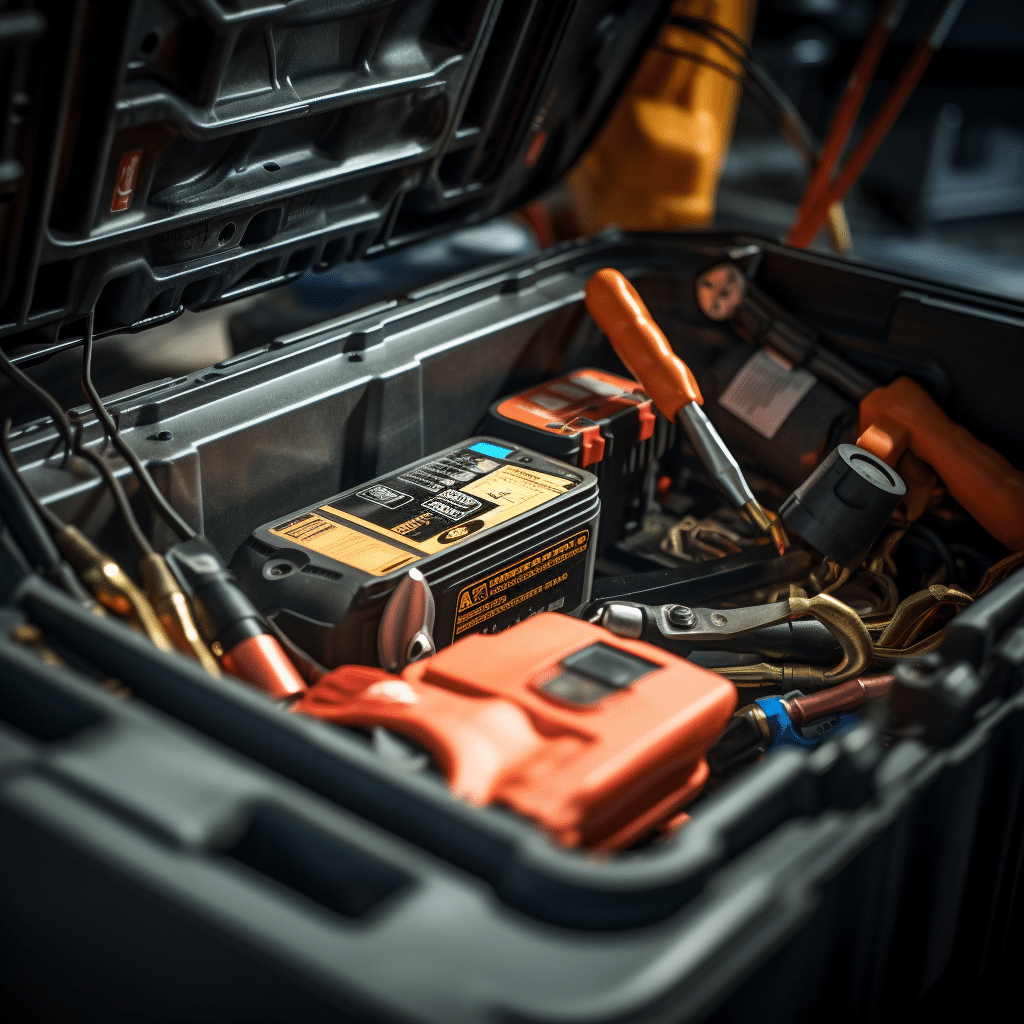 Efficient Trailer Car JumpStarting Using Lawnmower