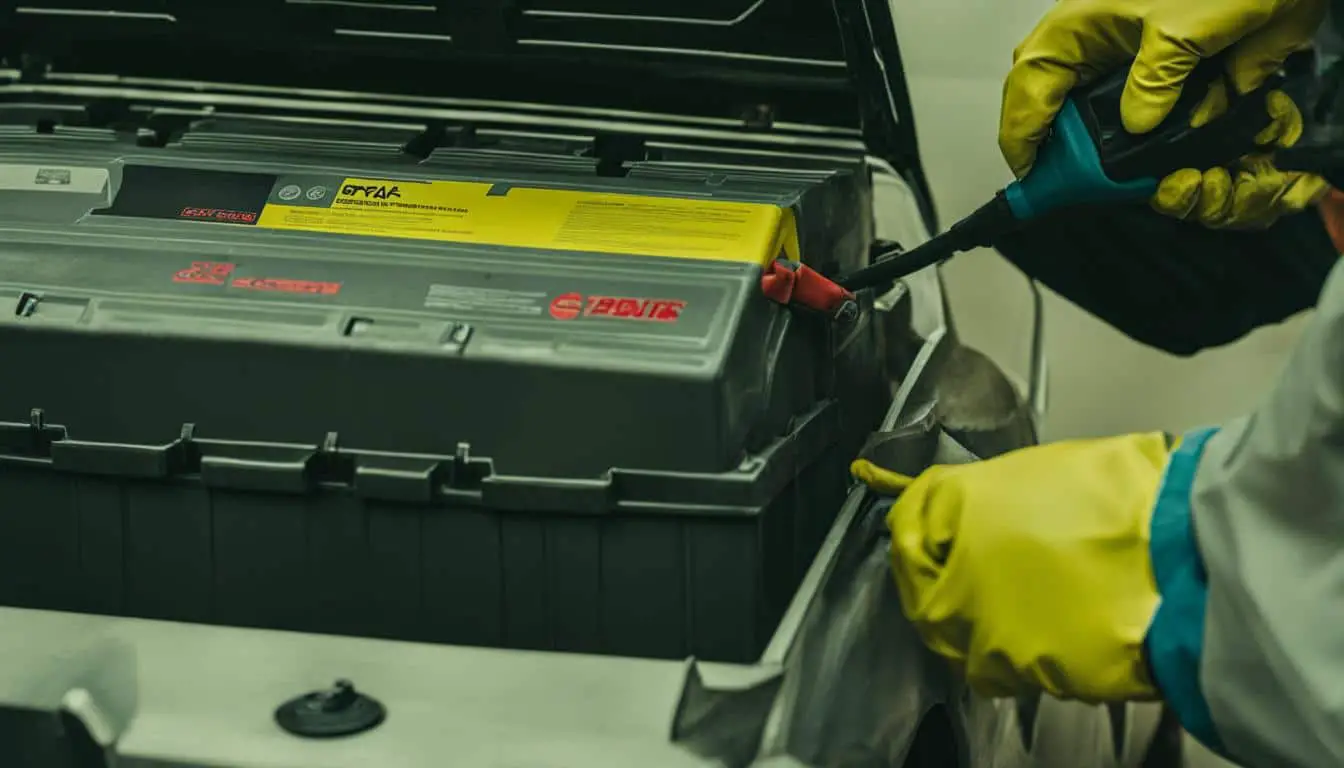 car battery maintenance and replacement