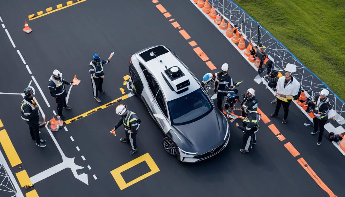 how self-driving cars are tested
