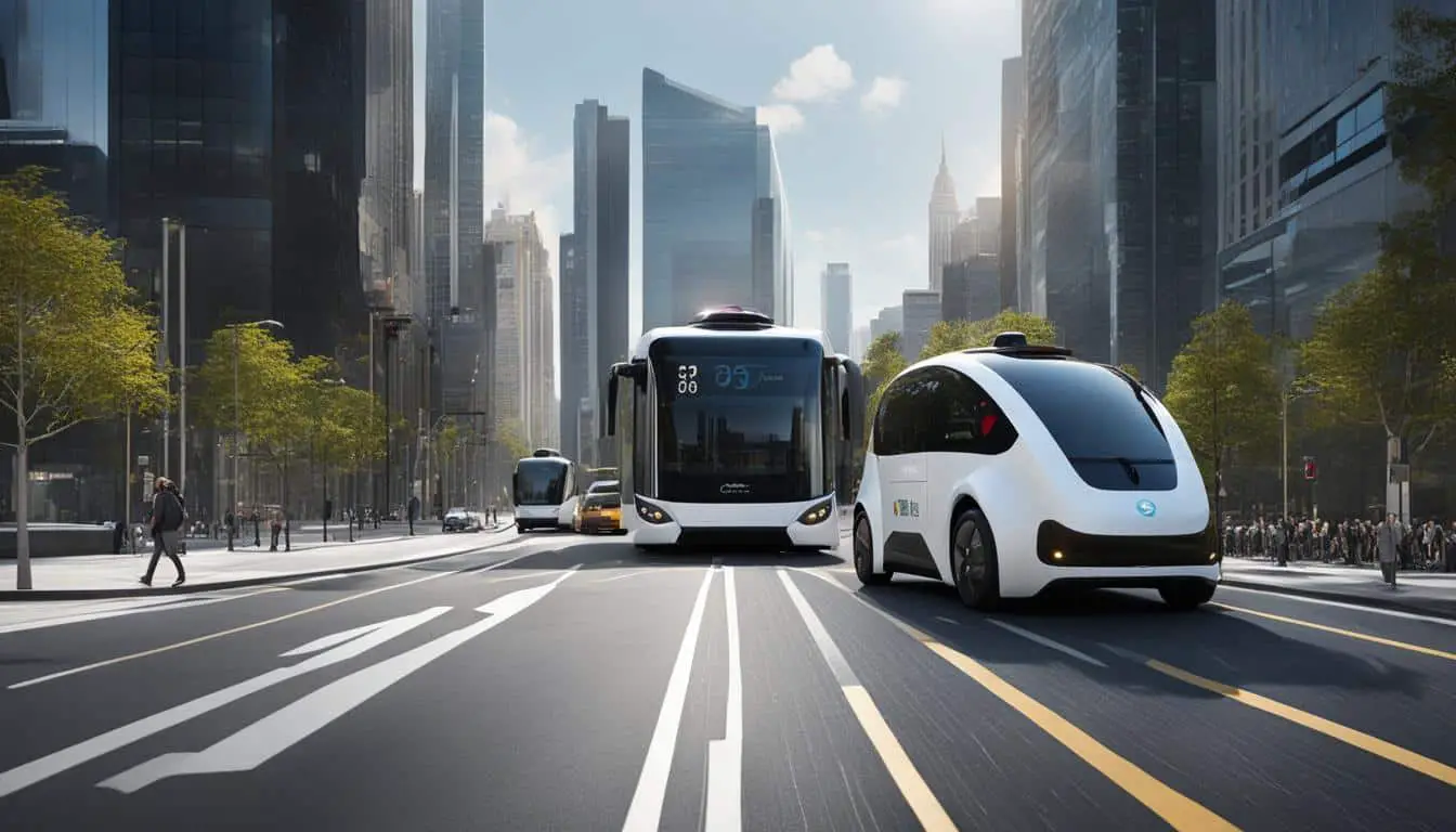 integrating self-driving cars into public transport