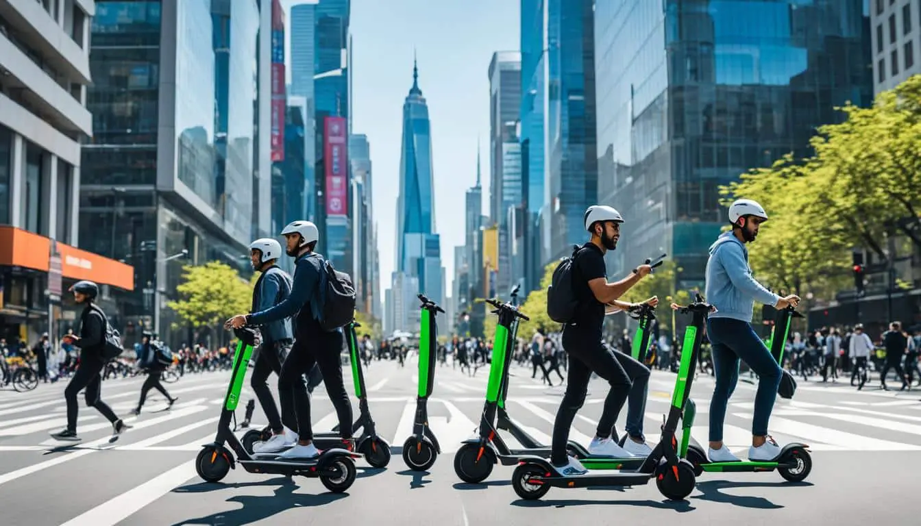 the rise of e-scooters in city transportation
