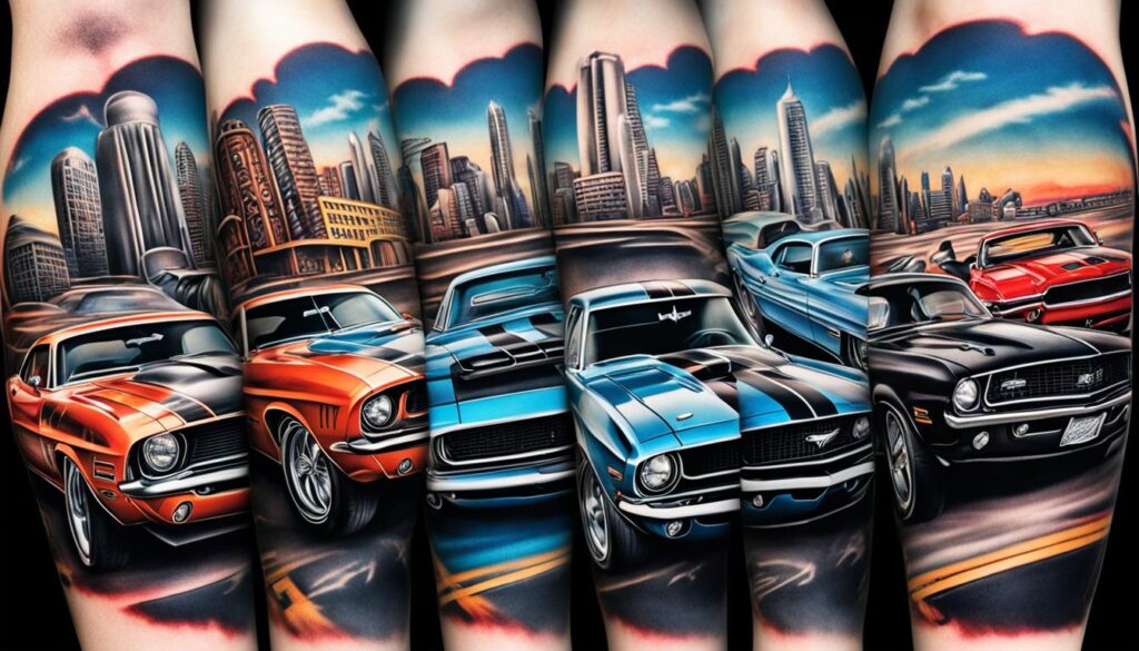Wear Your Love: Show Your Passion with Automotive Inspired Tattoos