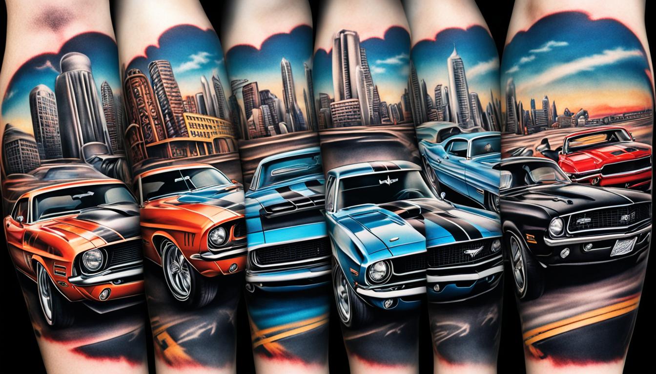 automotive inspired tattoos