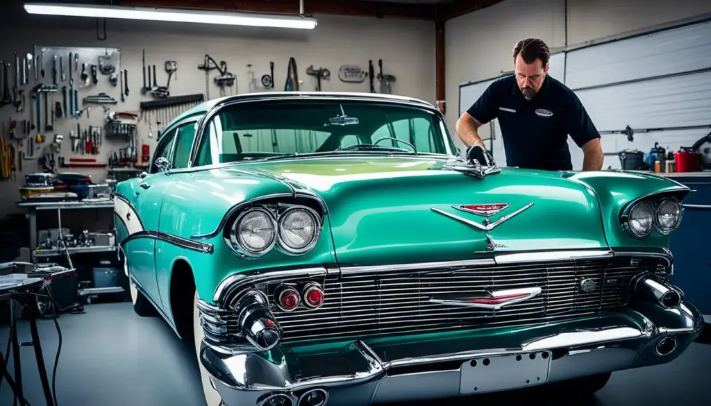 classic American car restoration
