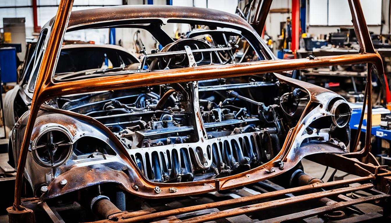 Automotive frame restoration