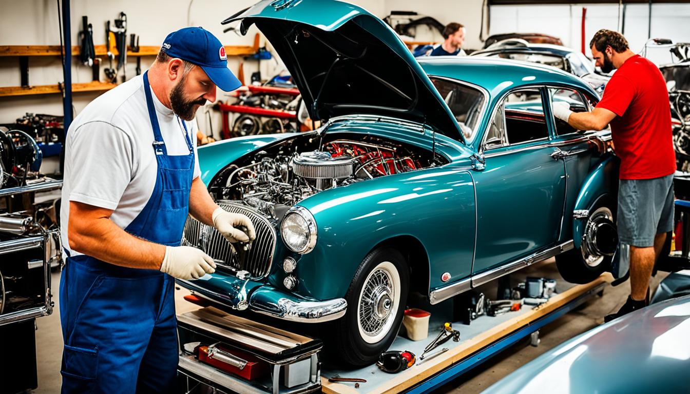 Classic car restoration companies
