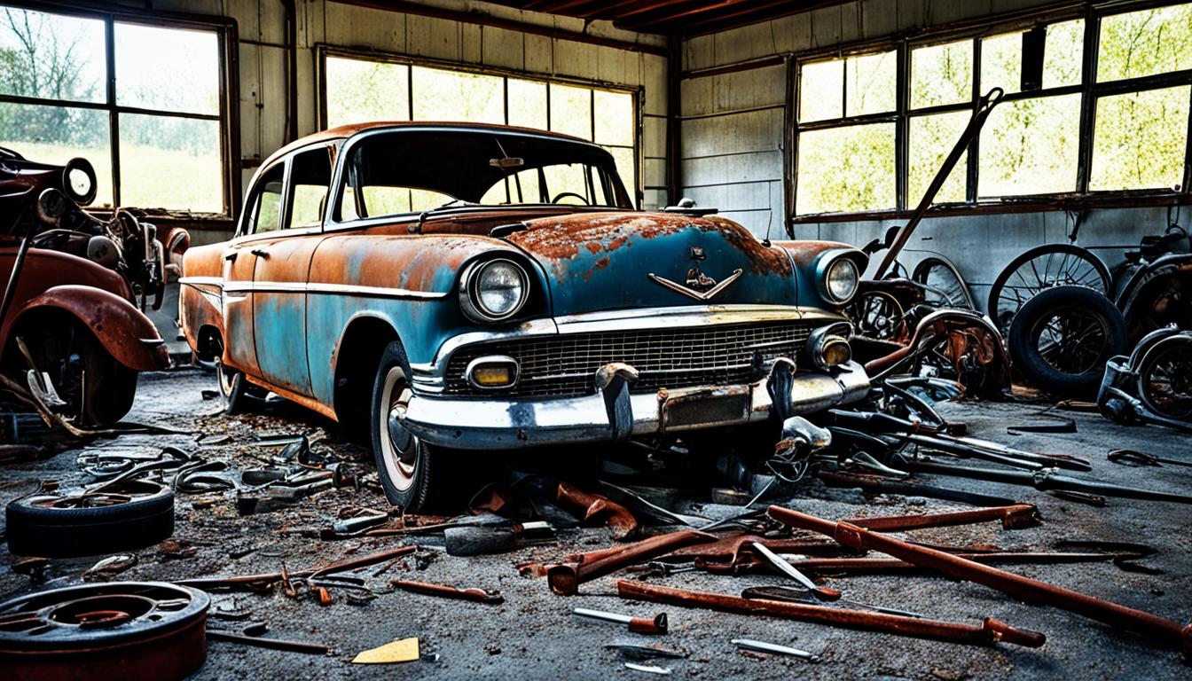 Classic car restoration projects