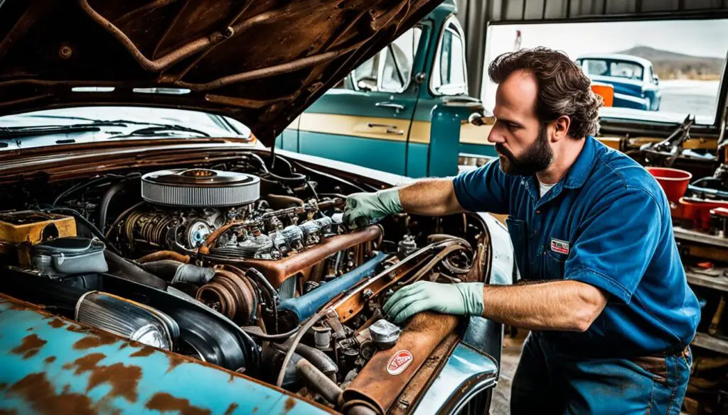 classic car restoration process