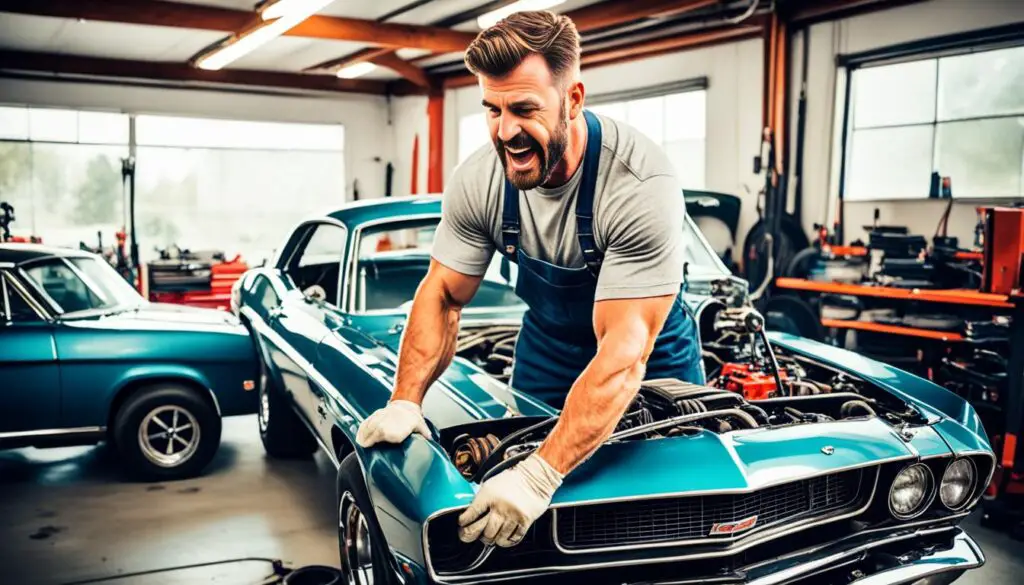 muscle car restoration on a budget